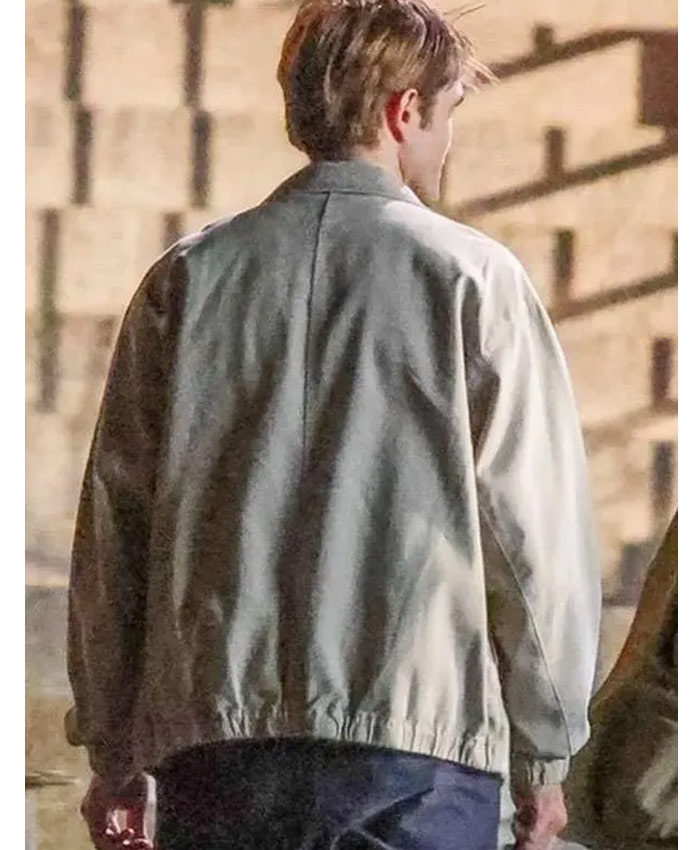 Robert Pattinson The Drama Grey Cotton Jacket