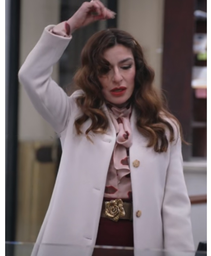 The Paper Esmeralda Grand Lips Print Blouse