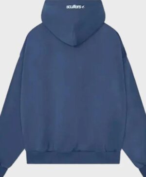 Scuffers Safari Pullover Blue Hoodie