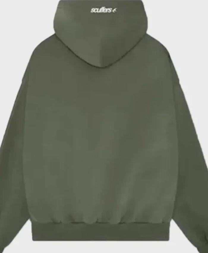 Scuffers Safari Pullover Green Hoodie