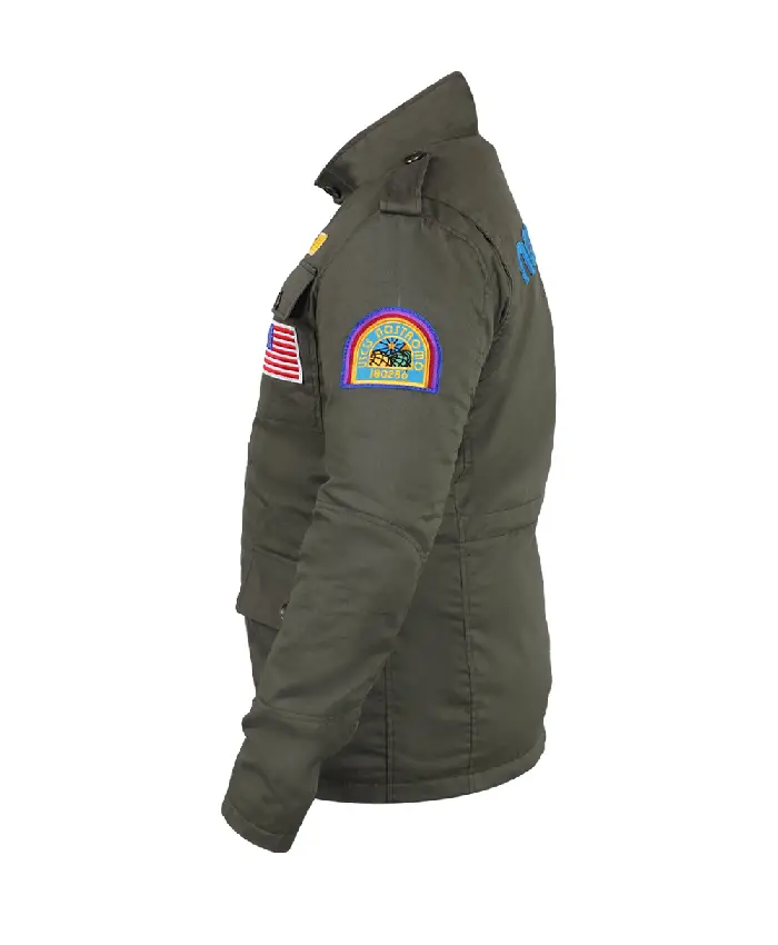 Aliens Ripley Nostromo Green Cotton Jacket For Sale