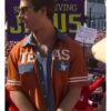 Buy Glen Powell Kristin Juszczyk Texas Longhorns Orange Shirt