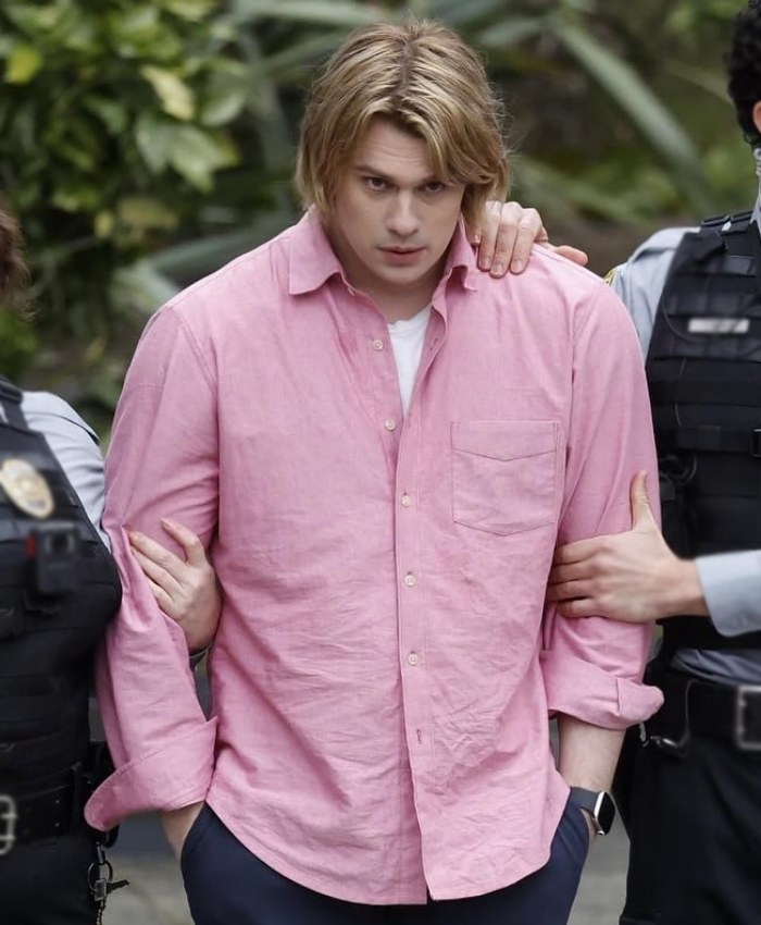 Buy Masters of the Universe 2026 Nicholas Galitzine Pink Shirt
