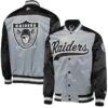 The Tradition II Las Vegas Raiders Satin Jacket