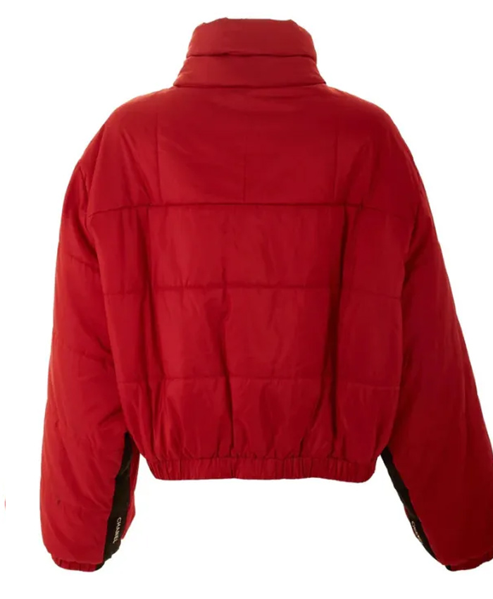 Singer Dua Lipa Bomber Puffer Jacket