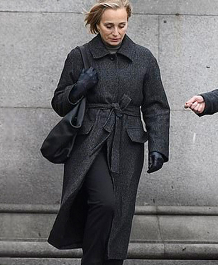 Slow Horses Diana Taverner Wool Coat