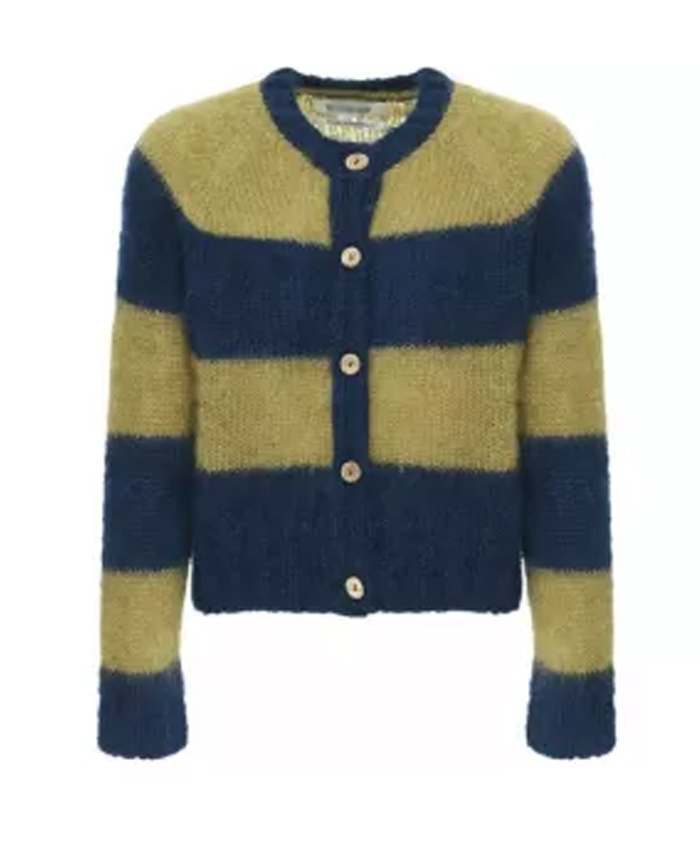 Slow Horses Olivia Cooke Striped Cardigan