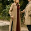 Slow Horses S02 Diana Taverner Brown Coat