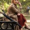Slow Horses S02 Kristin Scott Thomas Brown Trench Coat