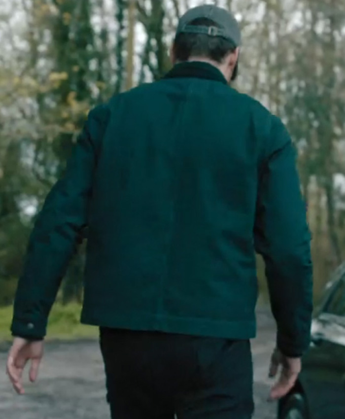 Slow Horses S04 Tom Wozniczka Blue Cotton Jacket