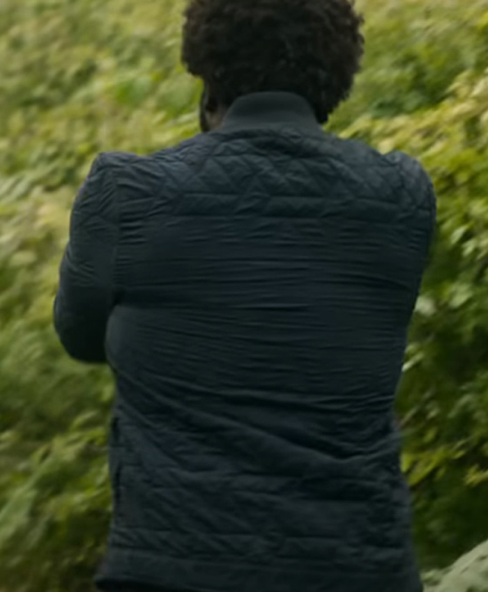 Slow Horses Sope Dirisu Black Quilted Jacket