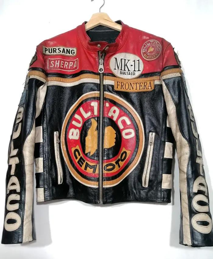 Spider Bultaco Mk-11 Leather Jacket