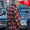 Springsteen Deliver Me from Nowhere Set Bruce Springsteen Red Wool Plaid Coat