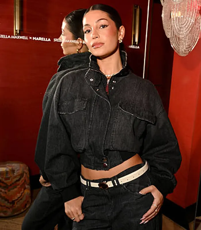 Stella Maxwell X Marella Lydia Karakyriakou Cropped Jacket
