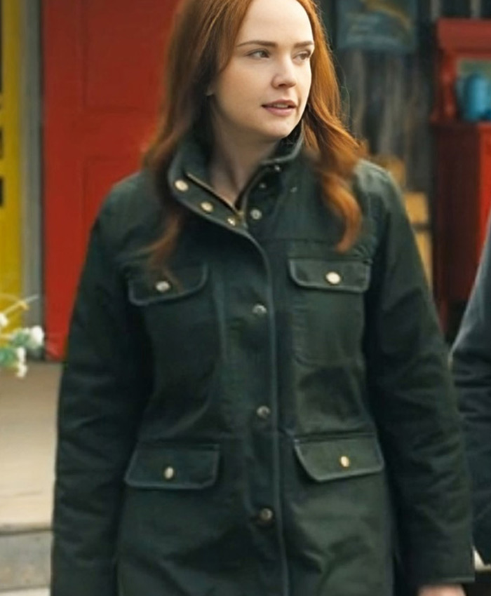 Sullivan's Crossing S02 Morgan Kohan Black Cotton Jacket