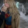 Kara Zor-El Movie Supergirl 2026 Milly Alcock Hooded Jacket
