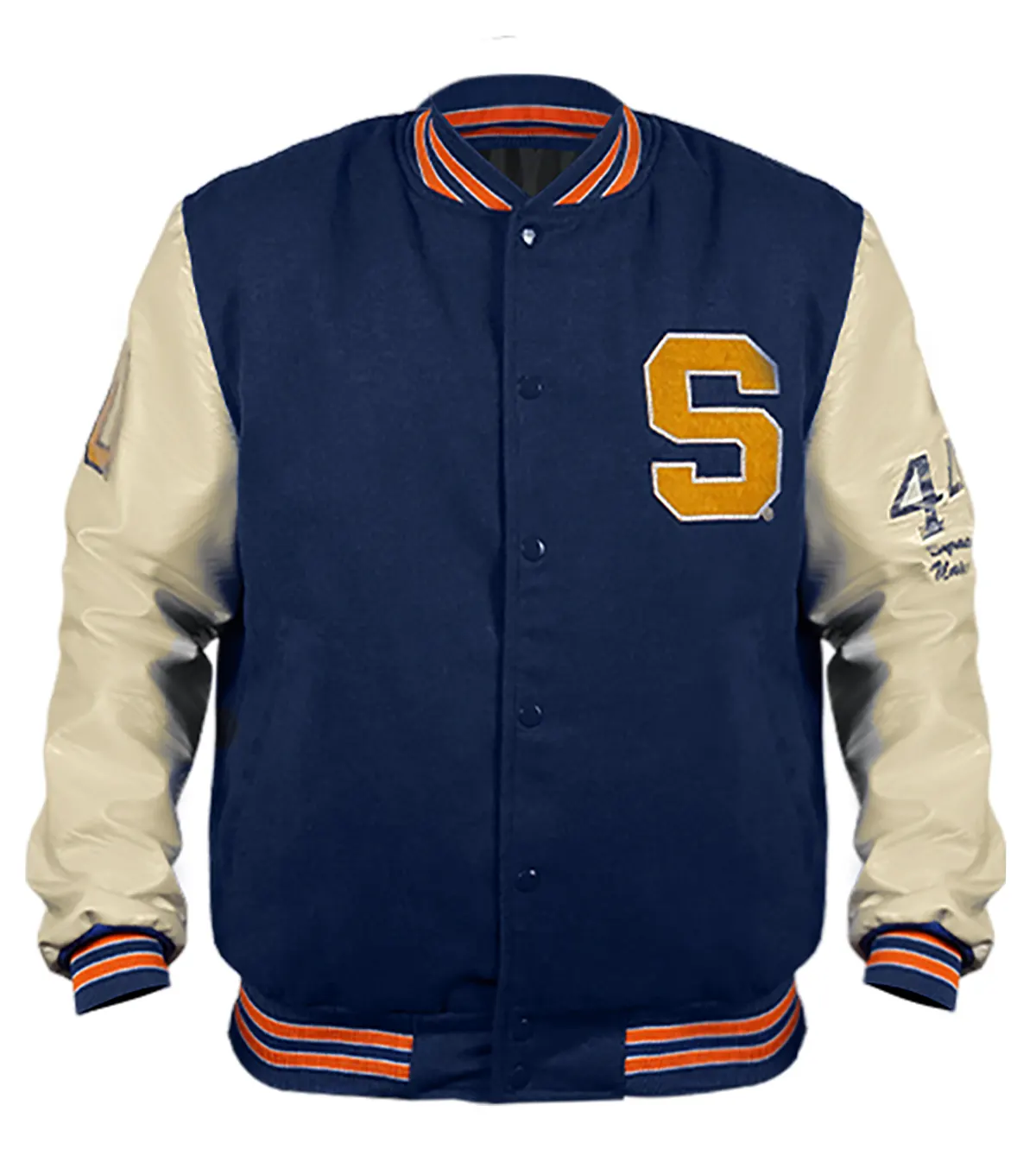Syracuse S Letterman Varsity Jacket
