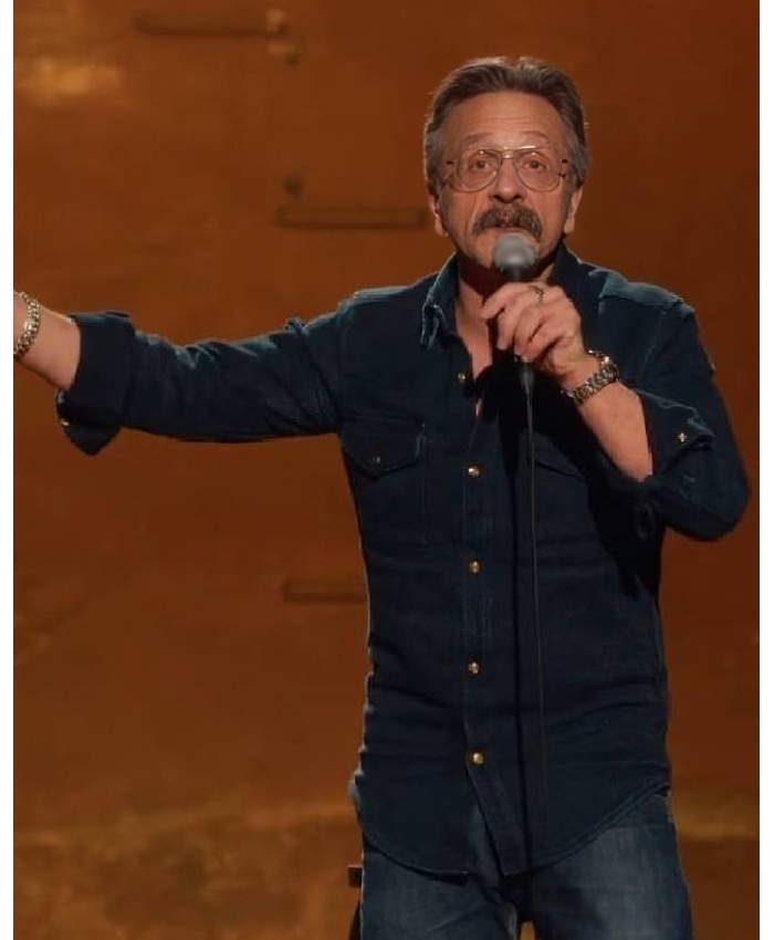 Marc Maron Panicked 2025 Black Shirt