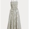 But Taylor Swift Engagement Striped Silk-Blend Midi-Dress