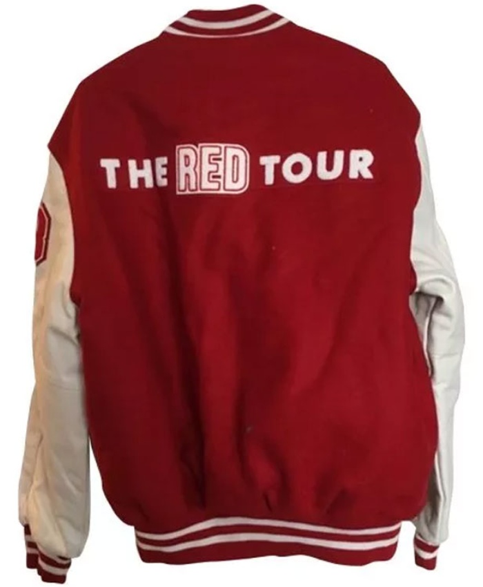 The Red Tour Taylor Swift Letterman Jacket For Men and Women
