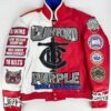 Terence Crawford Purple World Champion Leather Jacket