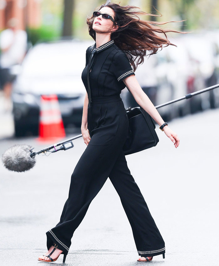 The Devil Wears Prada 2 Andy Sachs Black Jumpsuit