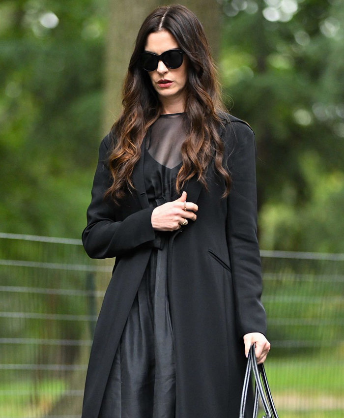 The Devil Wears Prada 2 Andy Sachs Black Long Coat