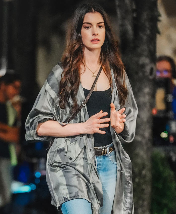 The Devil Wears Prada 2 Andy Sachs Satin Jacket