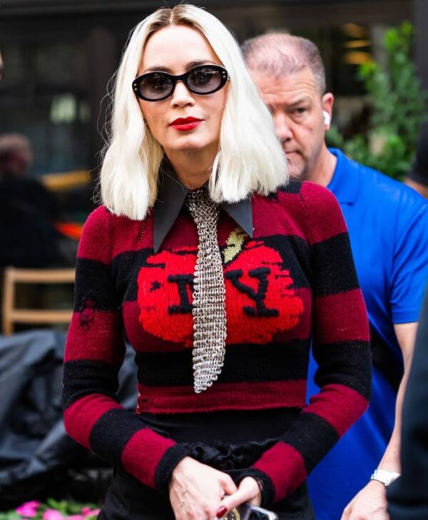 The Devil Wears Prada 2 Emily Blunt NY Sweater