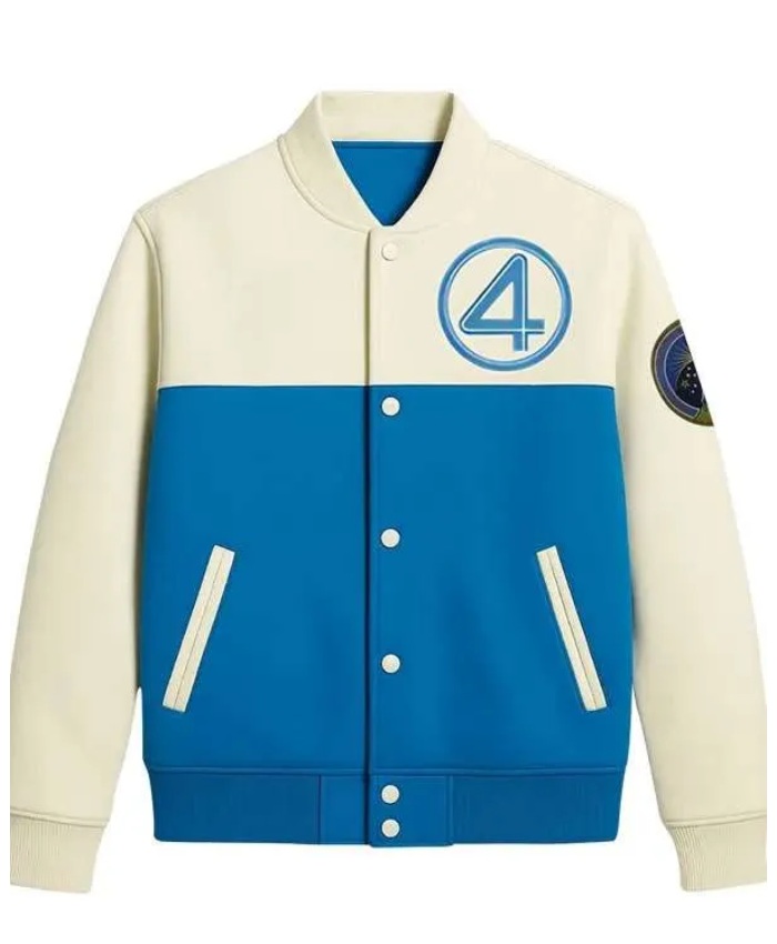 The Fantastic Four First Steps Varsity Jacket