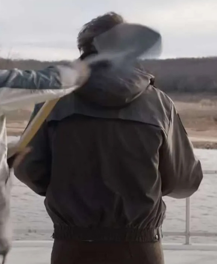 The Lowdown Lee Raybon Green Jacket with Detachable Hood