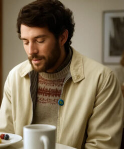 The Mastermind John Magaro Cotton Jacket
