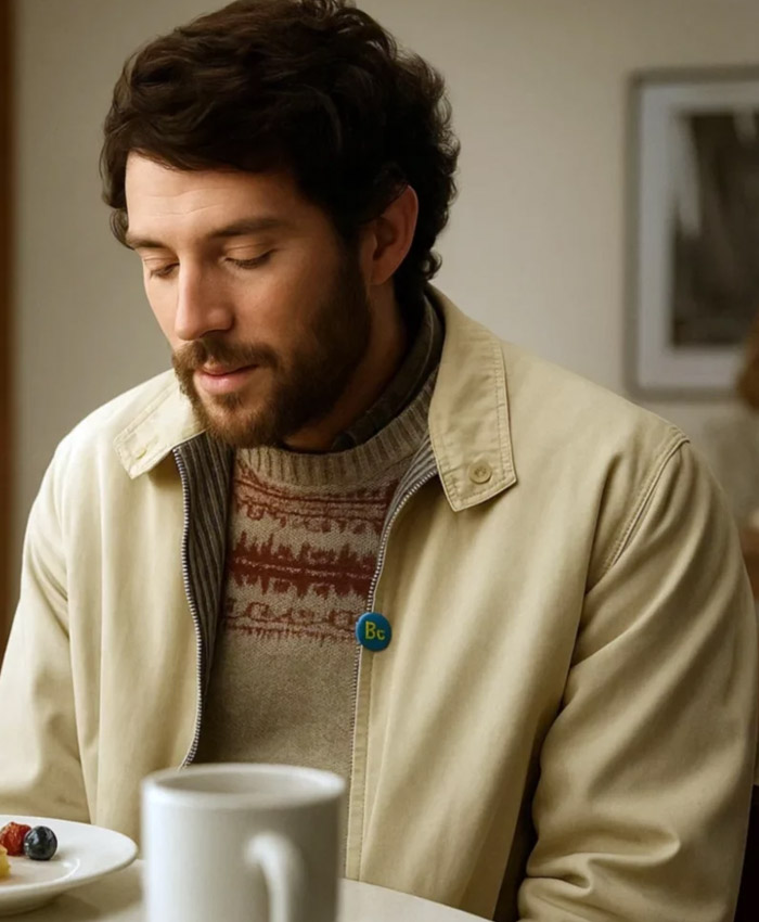 The Mastermind John Magaro Cotton Jacket