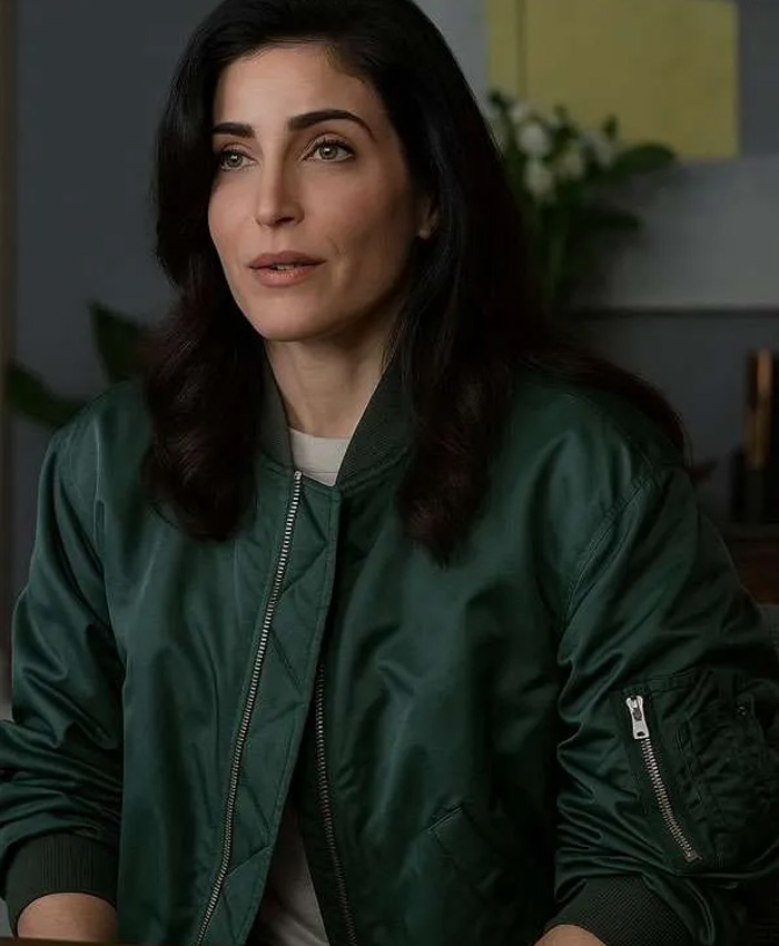 The Sandman Lyta Hall Green Bomber Jacket