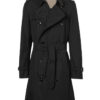 The Sandman Tv Series Freddie Fox Black Cotton Coat