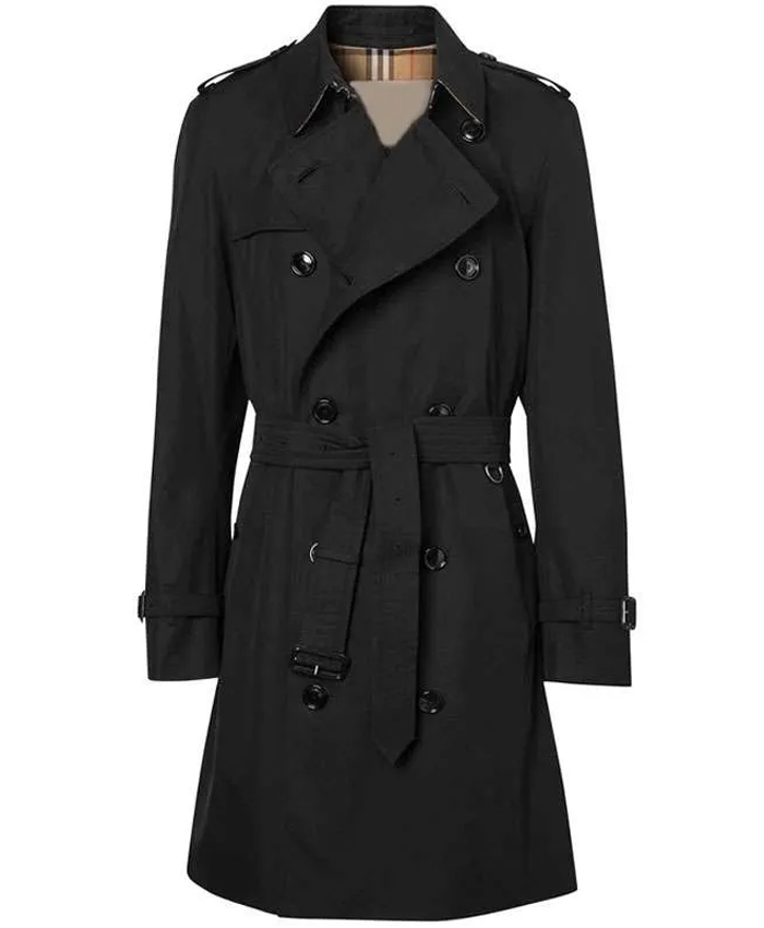 The Sandman Tv Series Freddie Fox Black Cotton Coat