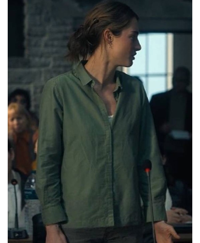 Grace Van The Twisted Tale of Amanda Knox Grey Shirt