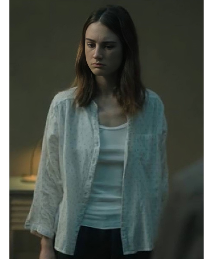 The Twisted Tale of Amanda Knox Grace Van Patten White Top