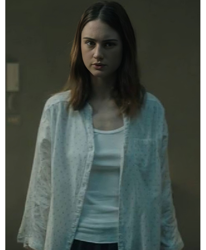 The Twisted Tale of Amanda Knox Grace Van Patten White Shirt