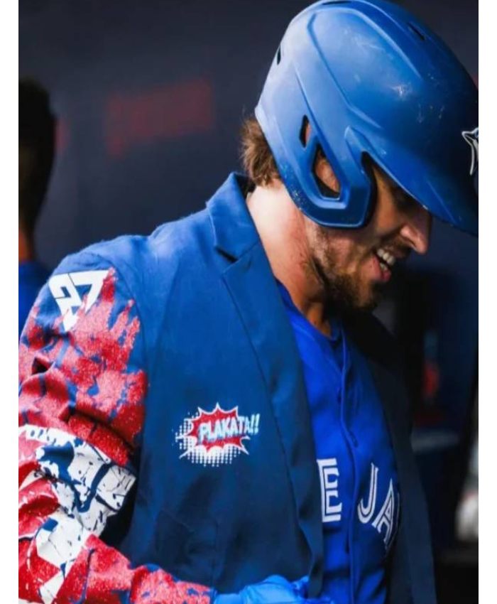 Toronto Blue Jays 2025 Home Run Blue Printed Jacket