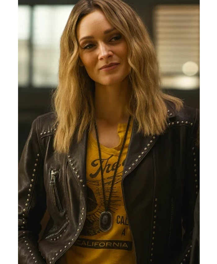 Tulsa King Cleo Montague Leather Jacket