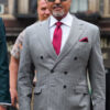 Tulsa King Dwight 'The General' Manfredi Grey Striped Suit