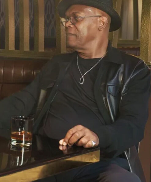 Tulsa King Russell Lee Washington Jr. Black Jacket