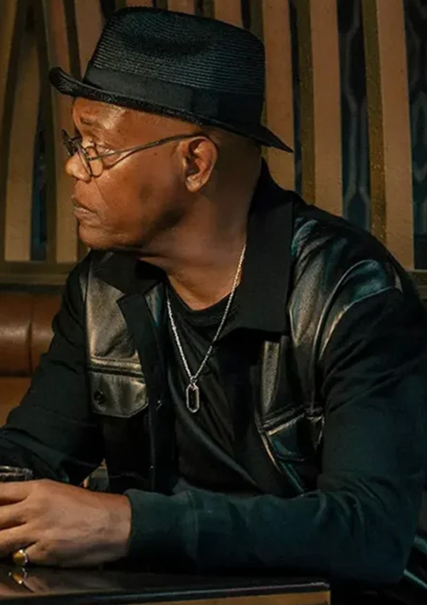 Tulsa King Samuel L. Jackson Black Jacket