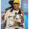 Unisex Eminem PnB Nation White Fleece Jacket