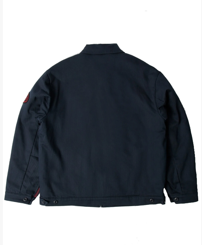 Unisex Parra Pumping Gas Blue Jacket