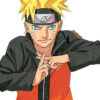 Uzumaki Naruto Cosplay Costume Jacket