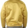 Vegas Golden Knights Gold Full-Snap Lightweight Satin Jacket