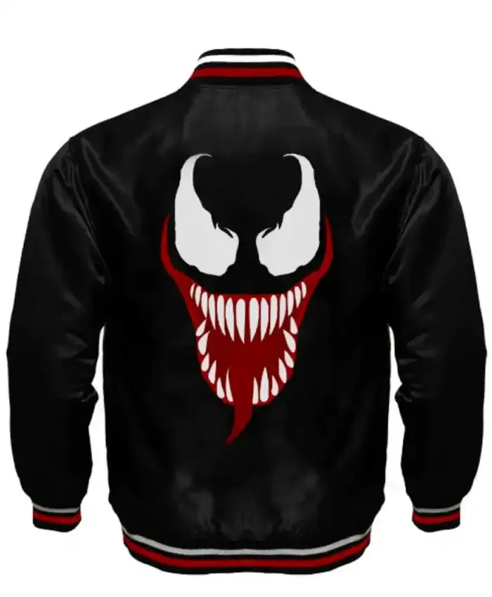 Venom Satin Varsity Jacket