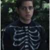 Pugsley Addams TV Series Wednesday 2025 Isaac Ordonez Skeleton Printed Shirt